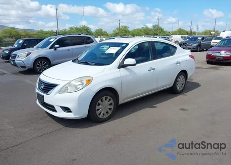 2013 Nissan Versa 1.6 Sv from USA, damaged, VIN 3N1CN7AP1DL834504